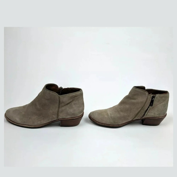 Sam Edelman Petty Ankle Chelsea Boots Booties Suede Suede Classic - Picture 7 of 8